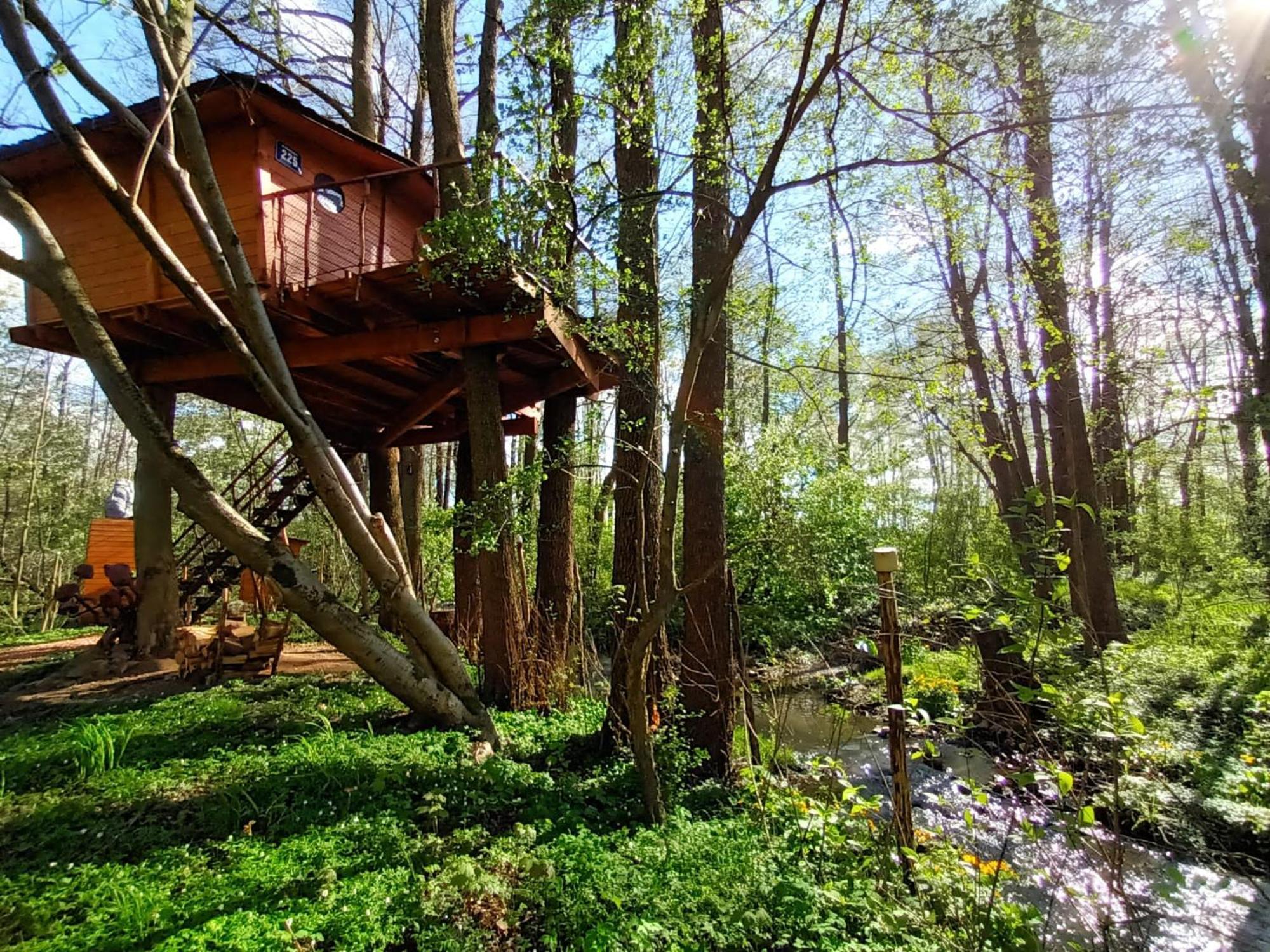 Treehouse V Brdech Vila Bohutín Exterior foto
